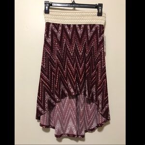Patterned Spring Skirt